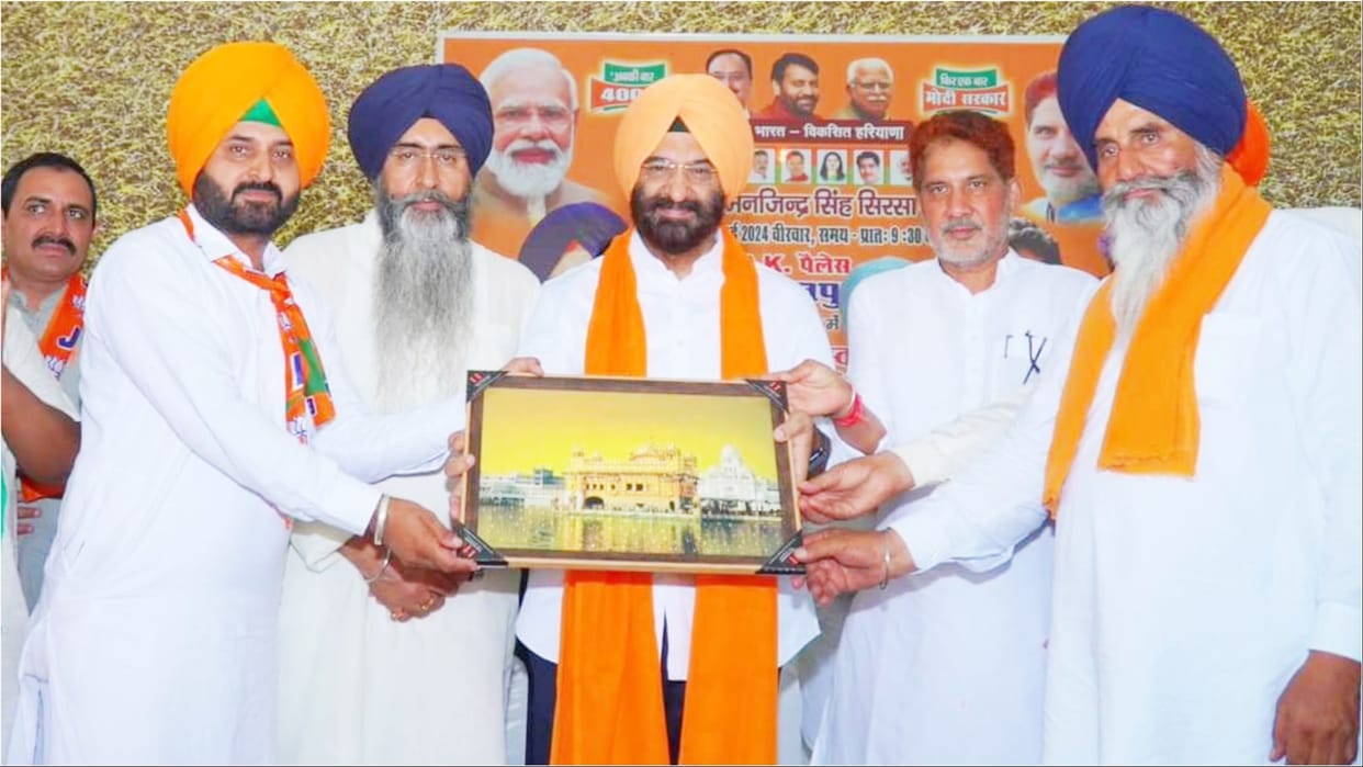 Haryana: Manjinder Singh Sirsa targets Congress