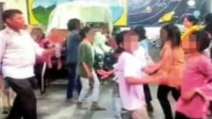 Exclusive: watchman in School gets facial massage by girl students, investigation starts