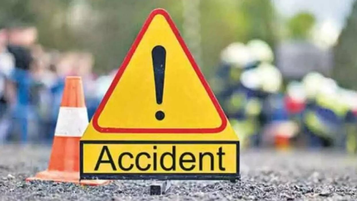Accident News One and a half year old child dies after being hit by school bus in Nalagarh