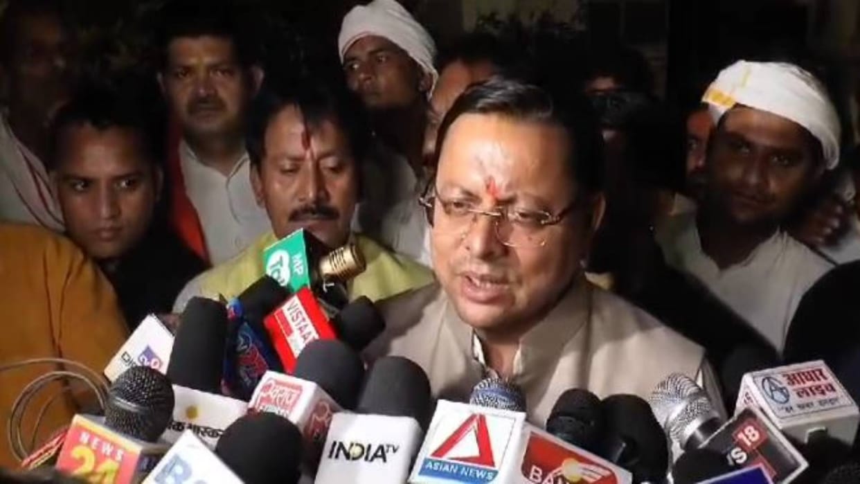 Pushkar Dhami Gwalior Tour Targeted India alliance said this on Rahul-Akhilesh and Swati Maliwal
