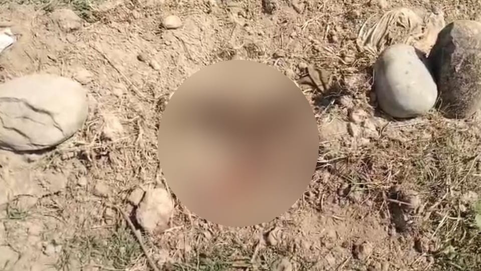 Pathankot police solved mystery of half-buried body in cemetery of village Khadawar of Sujanpur