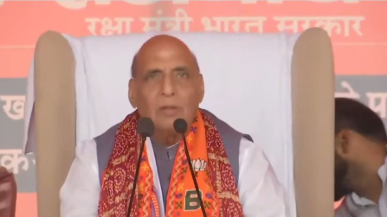 Lok Sabha Election 2024 Defense Minister Rajnath Singh public meeting in Azamgarh