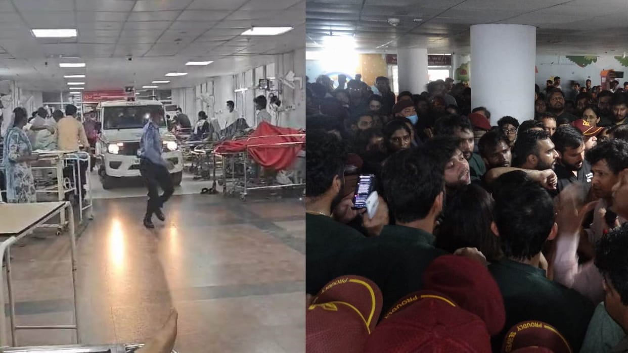 Police entered ward on third floor with a van to arrest the doctor Rishikesh AIIMS Nursing officer molest Case