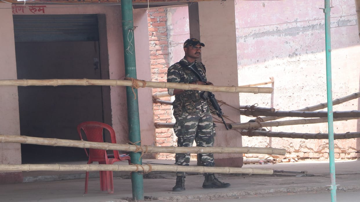 Loksabha Election: CISF is responsible for the security of Amit Shah-Akhilesh's public meeting.