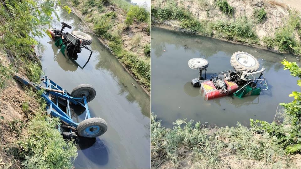 Two workers died due to tractor overturning in Modinagar