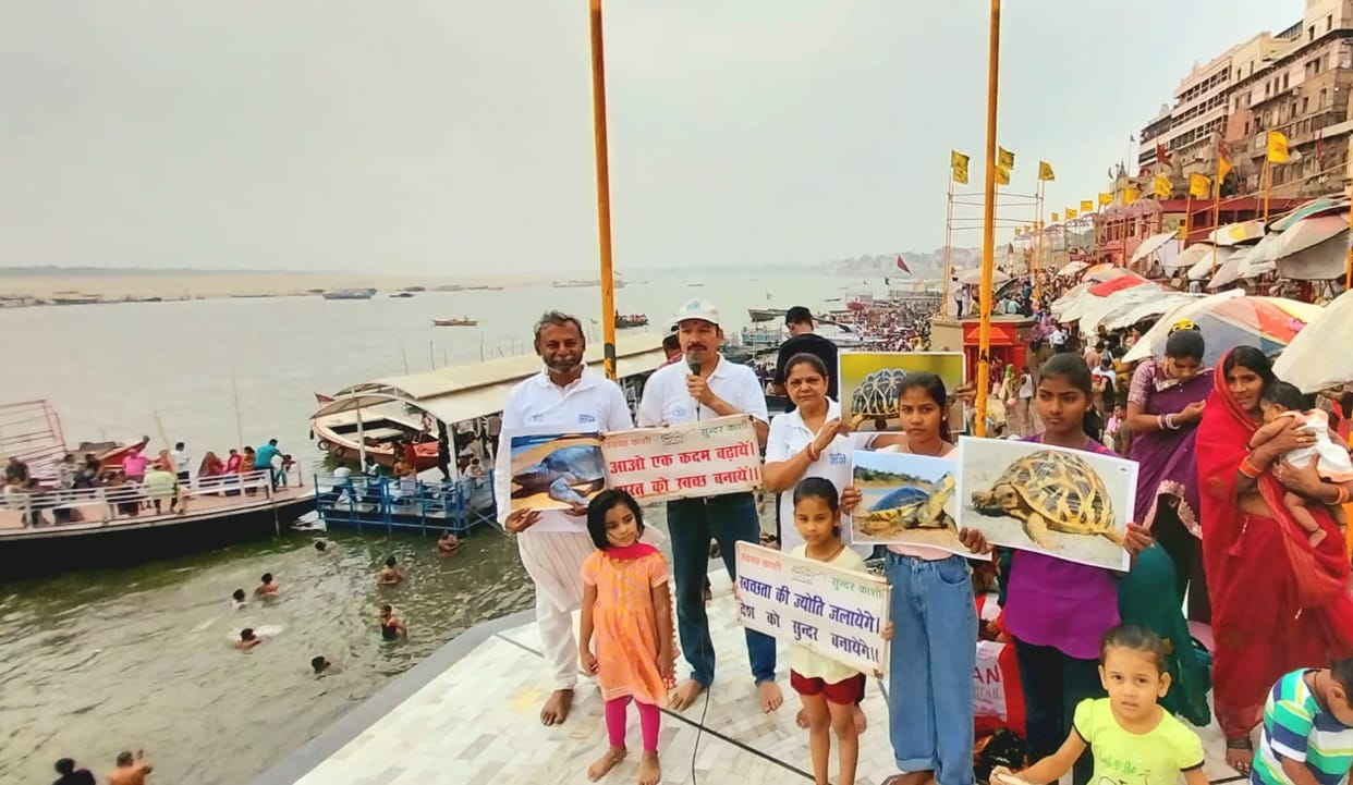 Namami Gange launched cleanliness campaign at Dashashwamedh Ghat