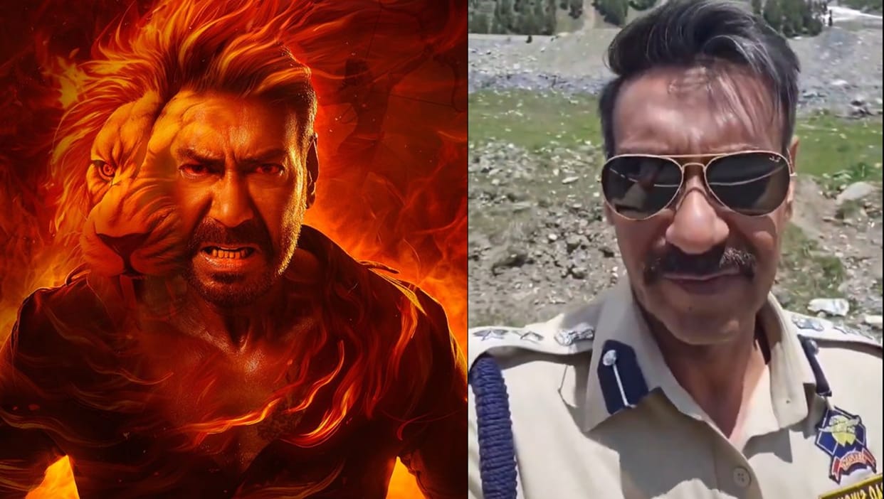 Singham Again actor Ajay Devgn shown his heartfelt gratitude to Jammu and Kashmir Government for the support