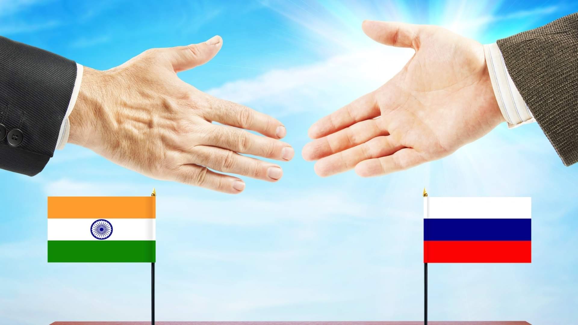 भारत और रूस प्रतीकात्मक फोटो