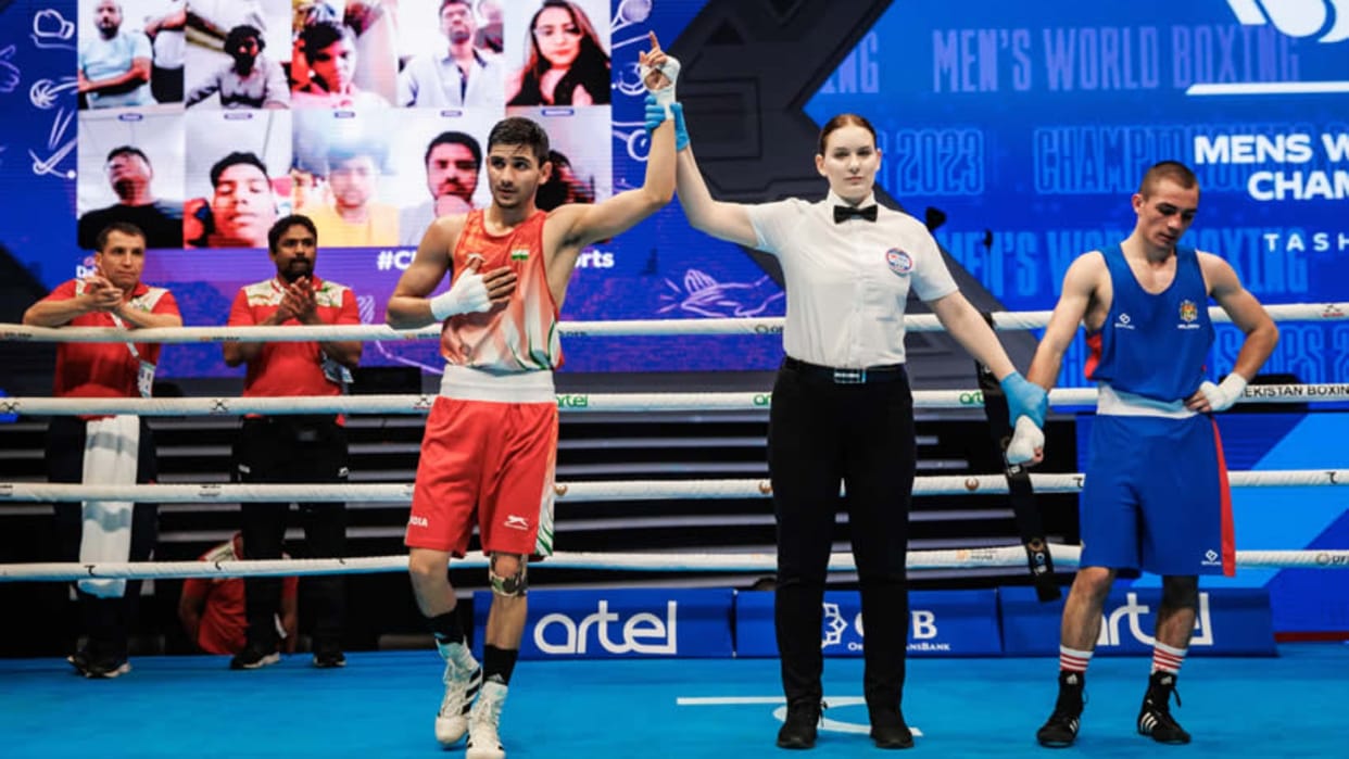 Boxing World Qualifiers: Sachin Siwach gives India a winning start with a dominant win over Alex Mukuka