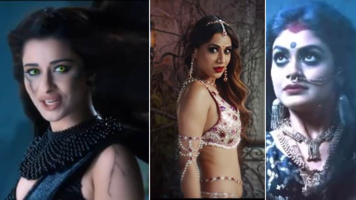 Actresses who played witches role on screen Monalisa Pavitra Punia Nia Sharma Nyra Banerjee sreejita de