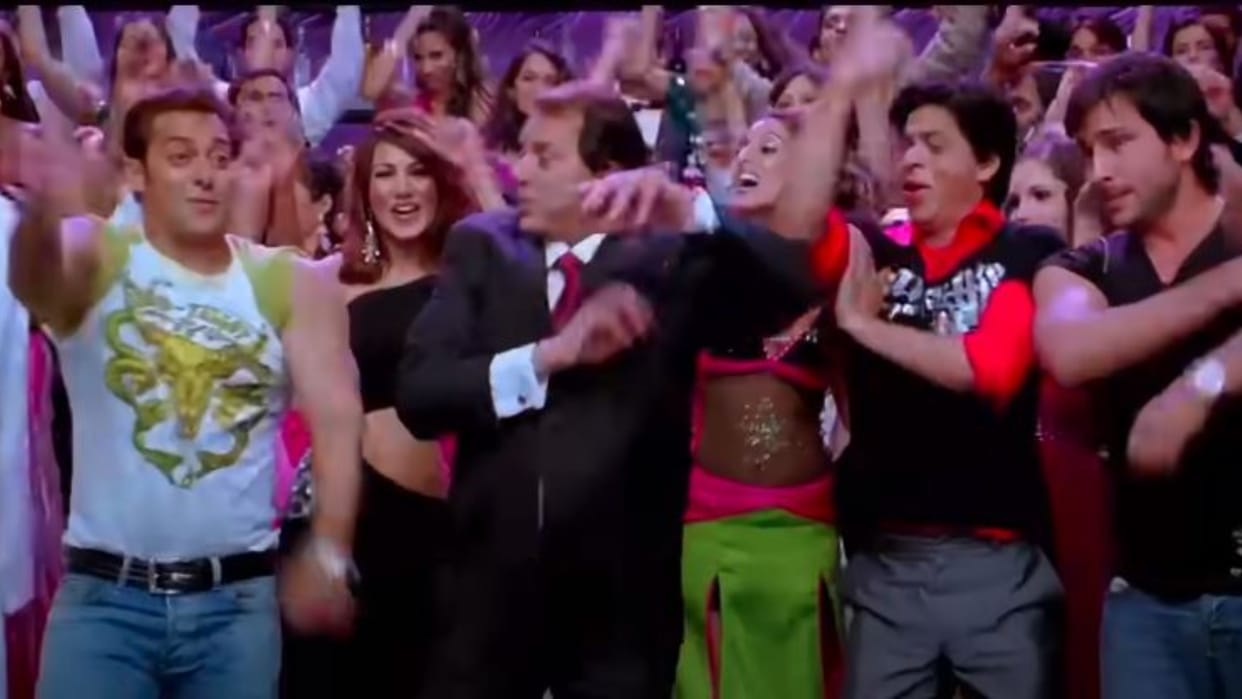Salman Khan jumped after seeing Dharmendra dancing in Om Shanti Om movie song Deewangi Deewangi