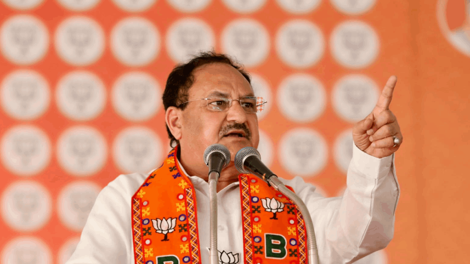 LS Polls: BJP President JP Nadda accused JMM, said- giving protection to love, land and infiltration jihad