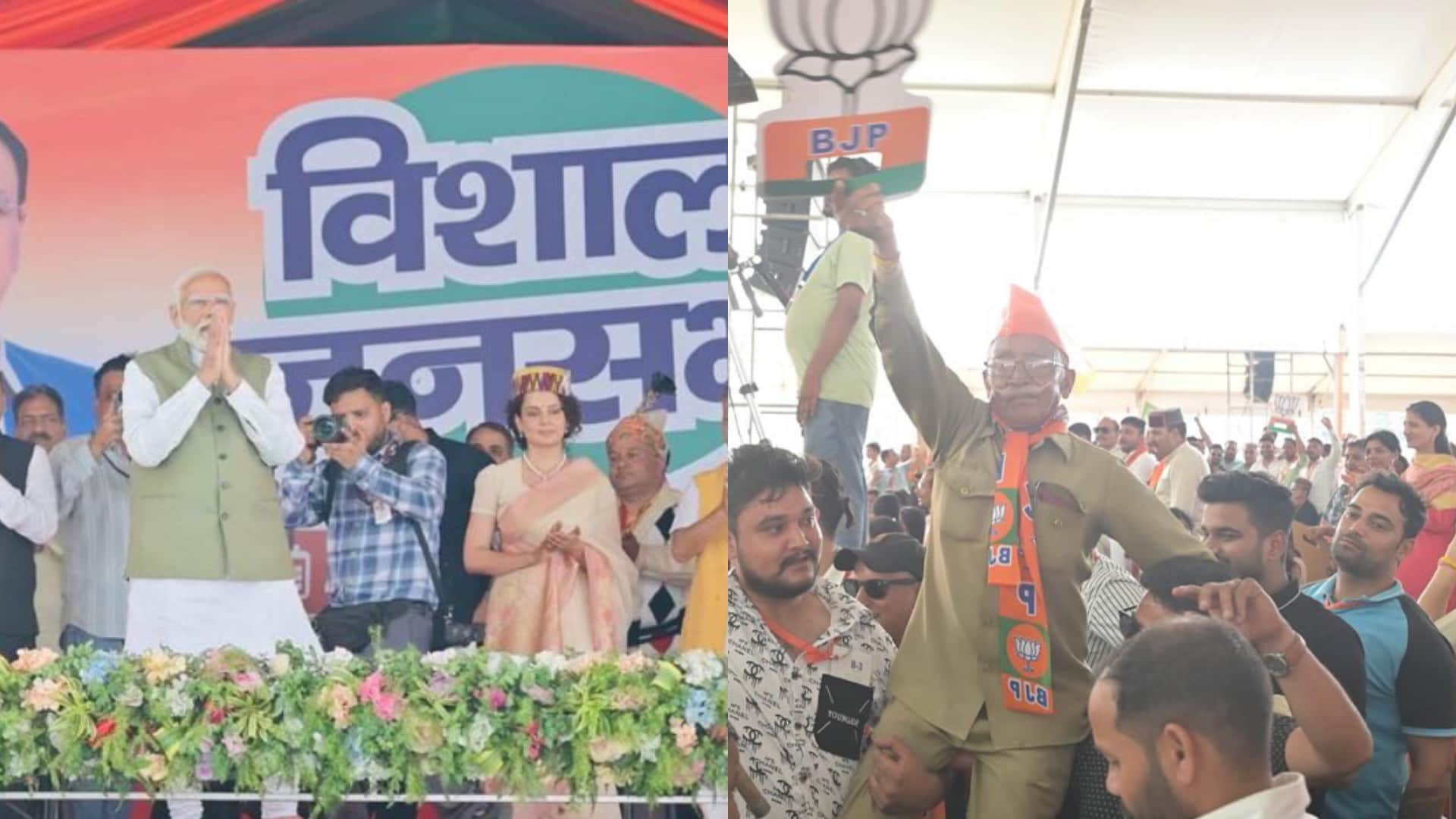 Kangana Ranaut shared photos with PM Narendra Modi from his visit to Mandi wrote Mandi mein aapka swagat hai
