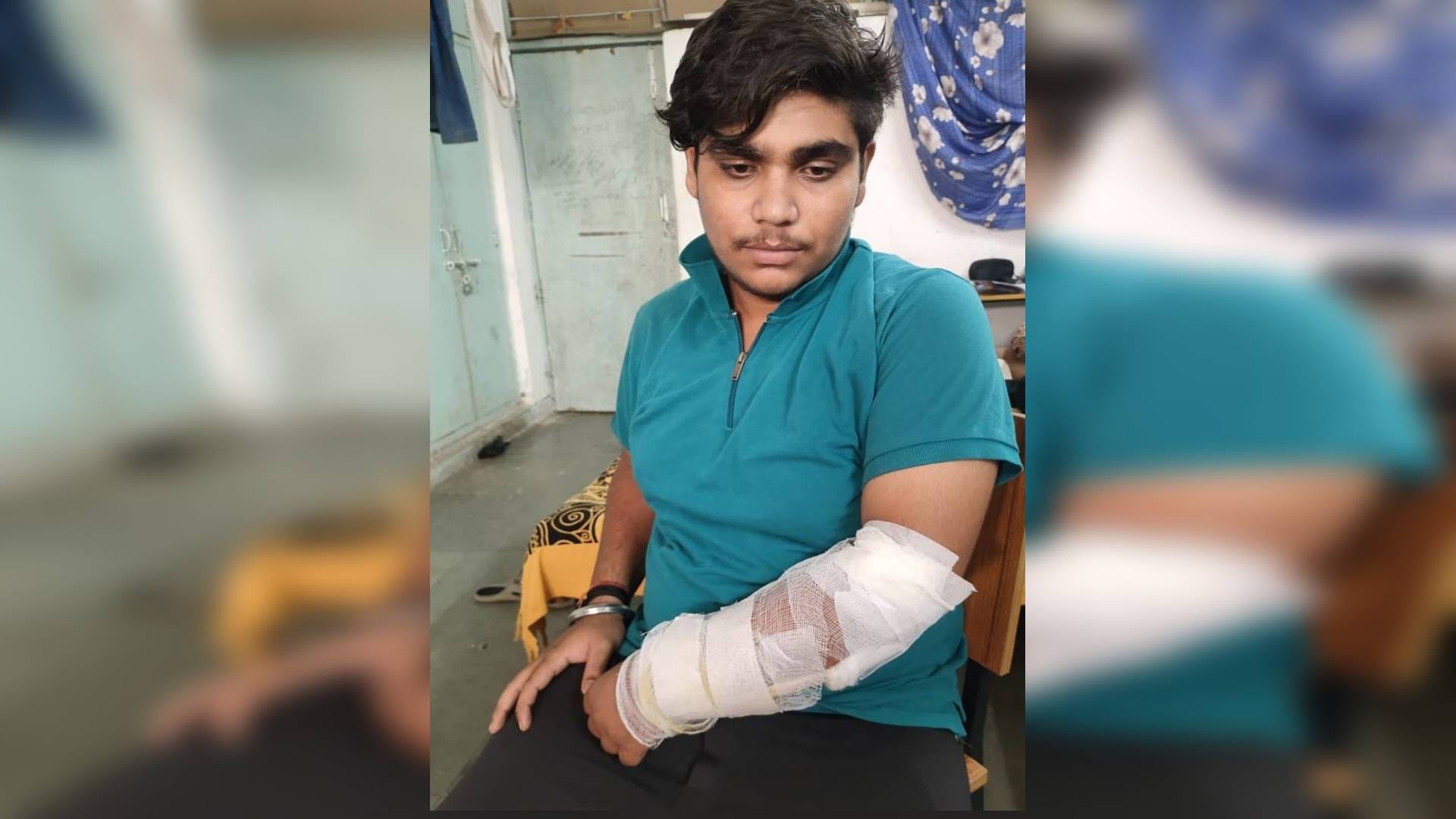 पीड़ित छात्र