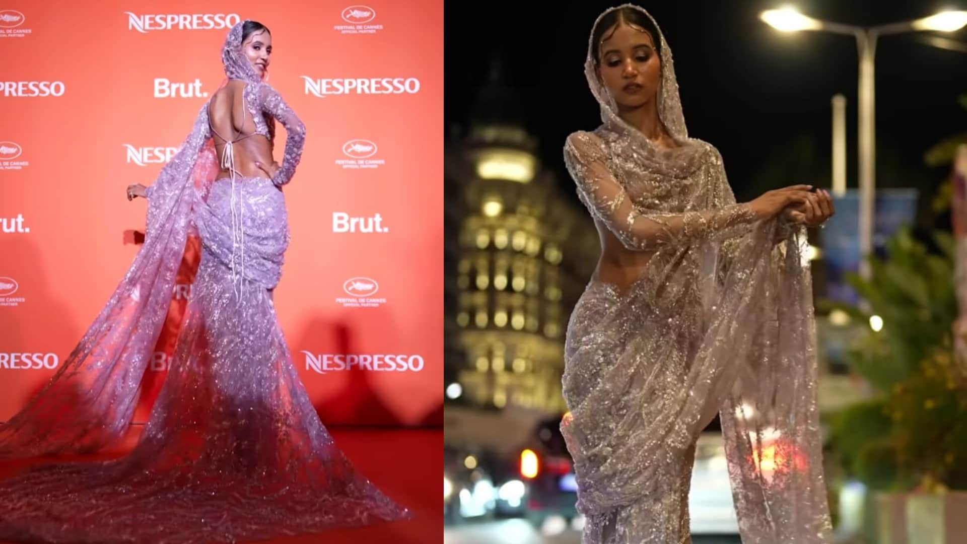 cannes 2024 fashion influencer Nancy Tyagi red carpet looks in cannes