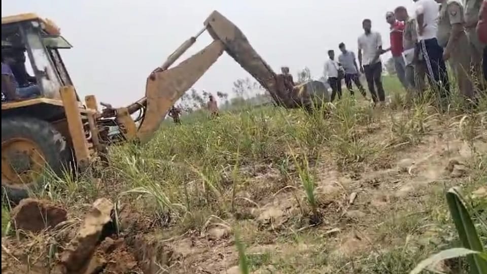 Moradabad: Severed heads and legs of cattle found in Pakbada, debate between police and Hindu organizations.