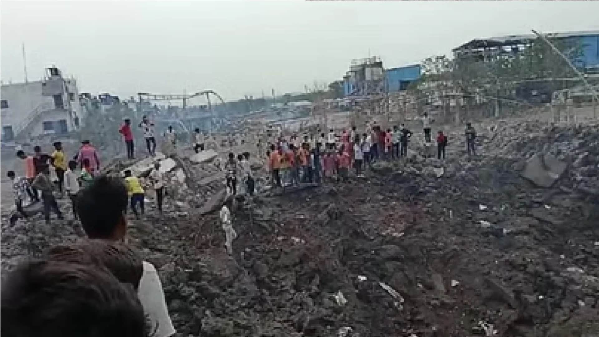 Blast in Bemetara factory cg, 10 workers blown to body pieces, see here photos