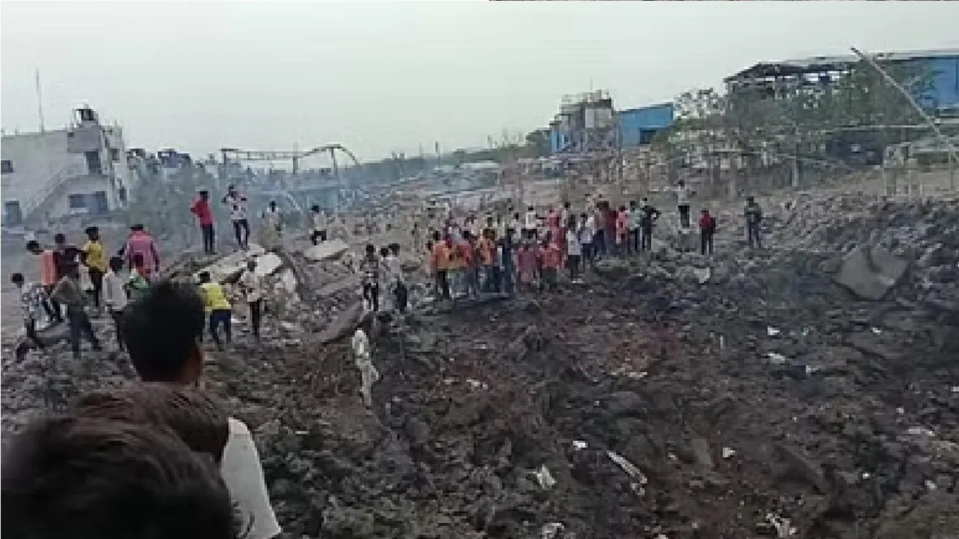 Blast in Bemetara factory cg, 10 workers blown to body pieces, see here photos