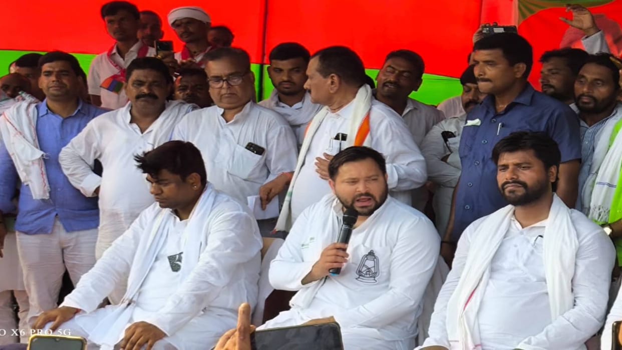 Bihar Lok Sabha Election Tejashwi Yadav says in Nalanda if government is formed 500 cylinders will be given