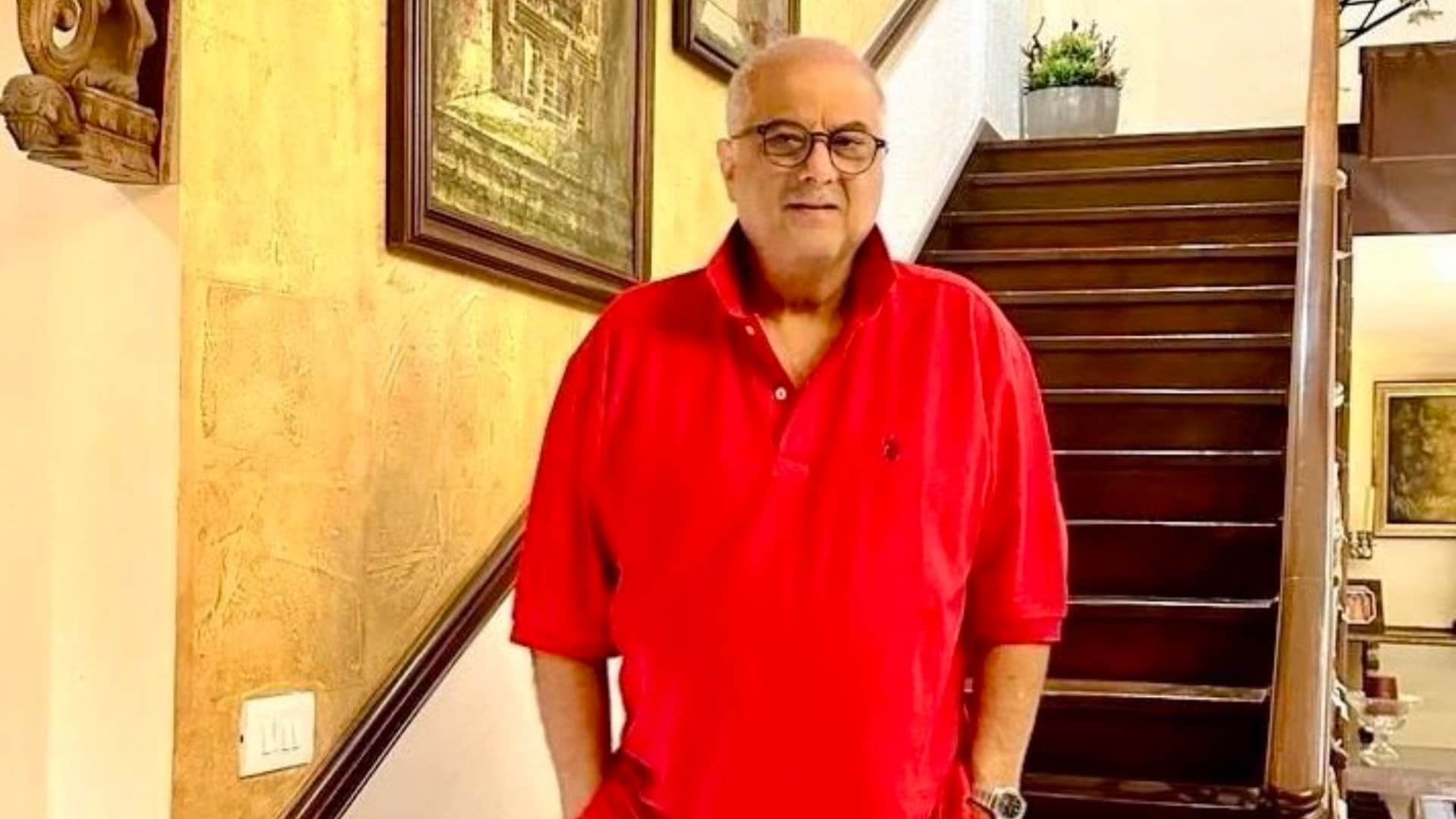 Boney Kapoor has recently dropped a photo of himself highlighting physical transformation he has undergone