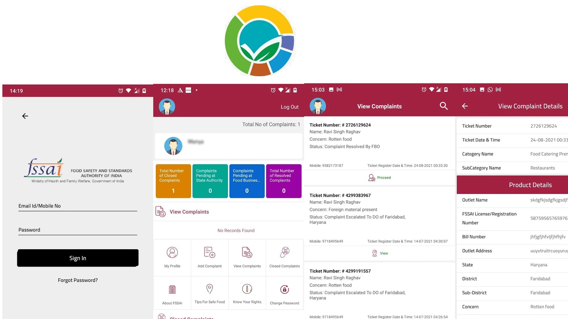 Food Safety Connect You Can Lodge And Track Consumer Grievances Related