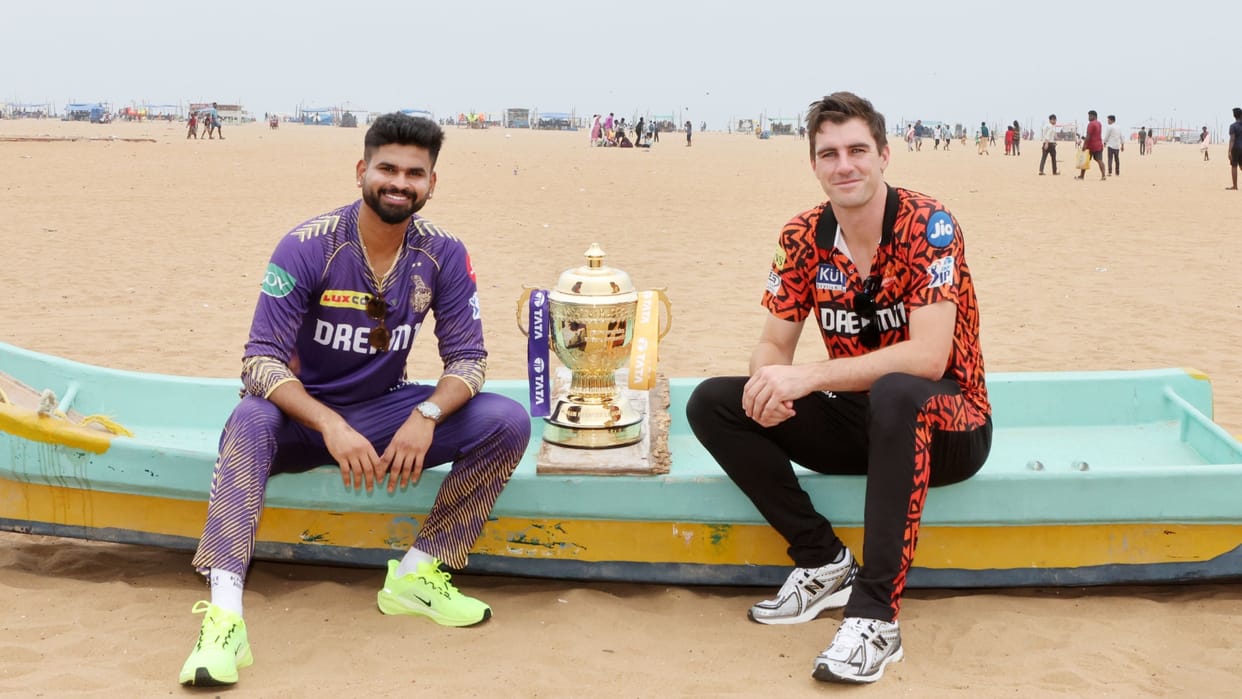 IPL 2024 Final : KKR Practice season halt because of Rain bad news ahead of match against SRH