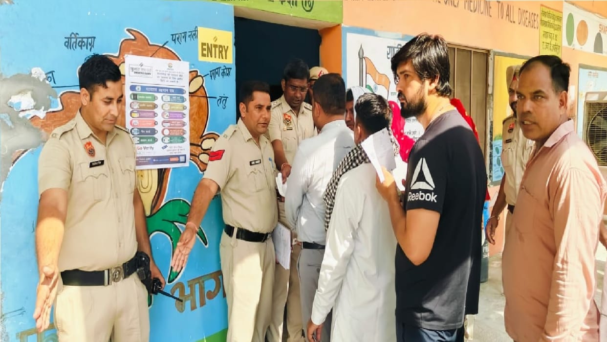 Haryana Lok Sabha Election 2024 6th Charan Chunav More cases of EVM malfunctioning come in Karnal and Panipat