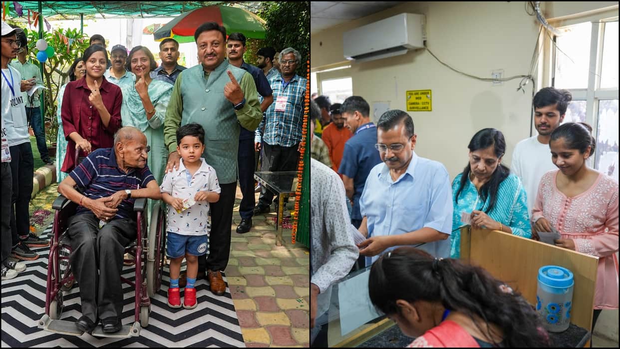 Lok Sabha Polls sixth phase voting election photos story news in hindi