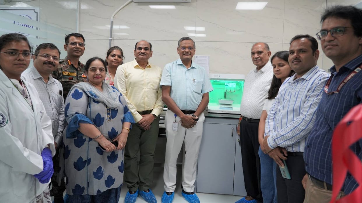 Bhopal first time in Madhya Pradesh 3D bio printer installed in AIIMS artificial organs will be made