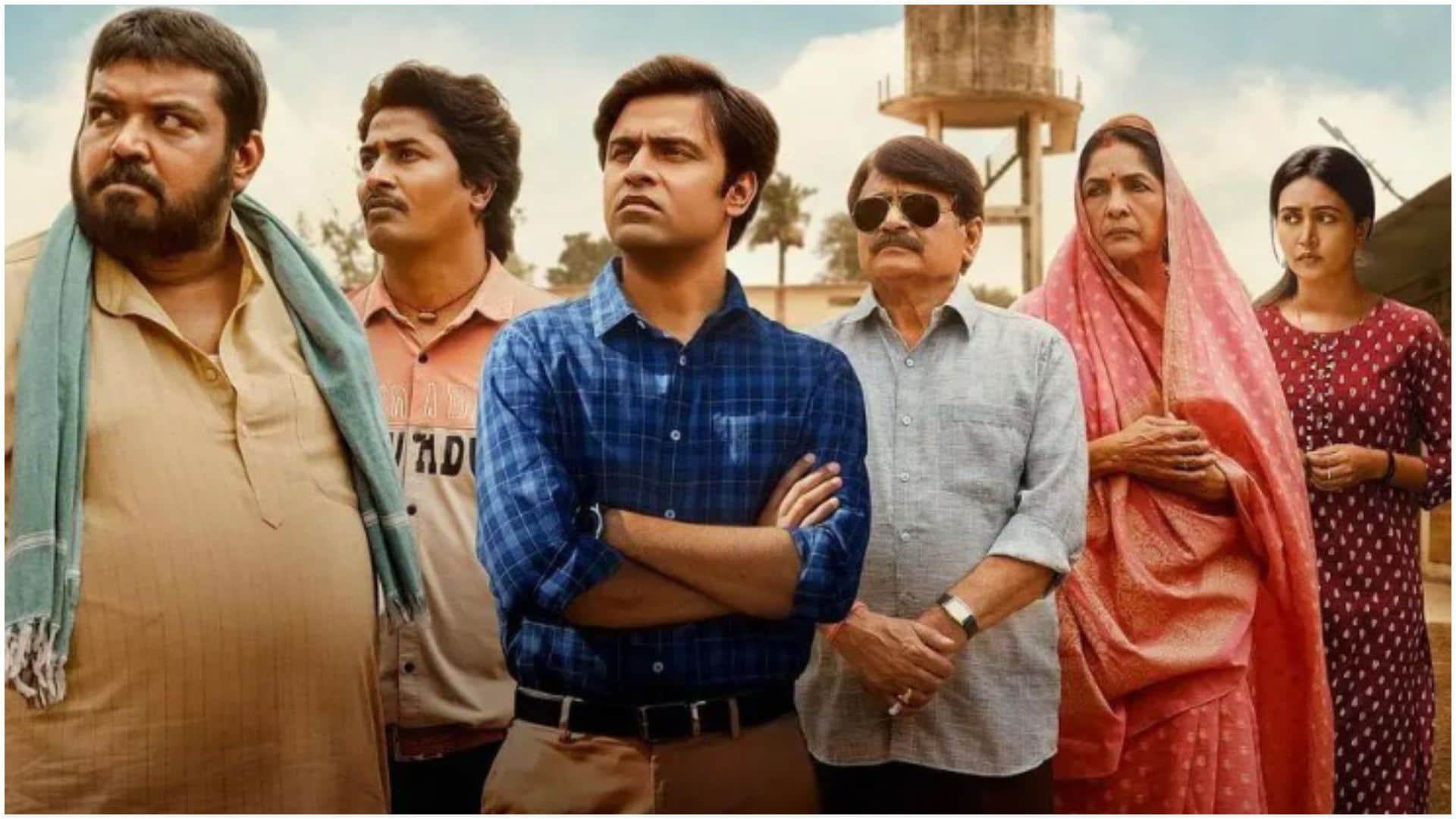 Panchayat 3: prime video series Star cast Social Media accounts and following of jitendra kumar to Neena Gupta