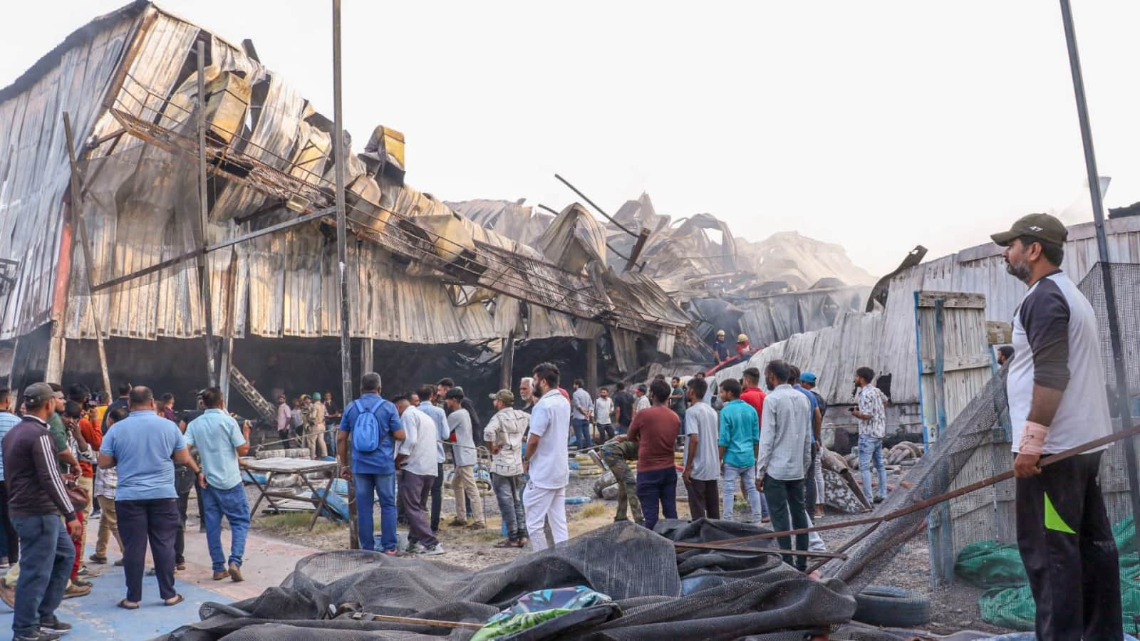 Photo Many people died in fire in Rajkot Game Zone