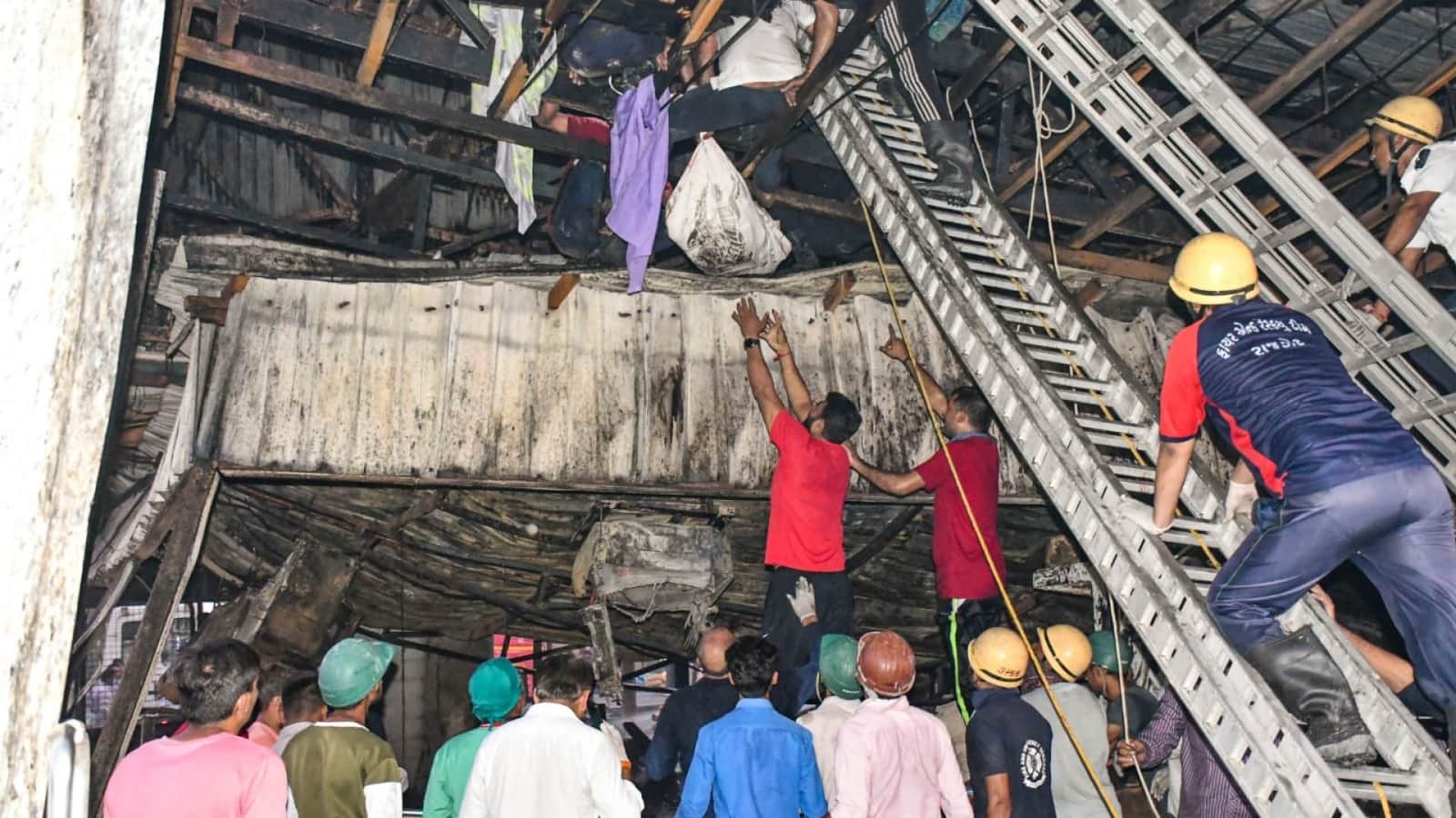 Photo Many people died in fire in Rajkot Game Zone