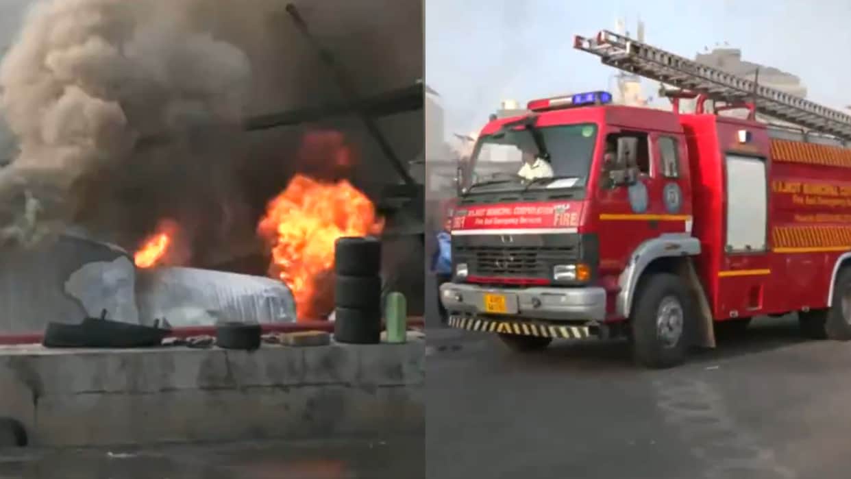 Photo Many people died in fire in Rajkot Game Zone
