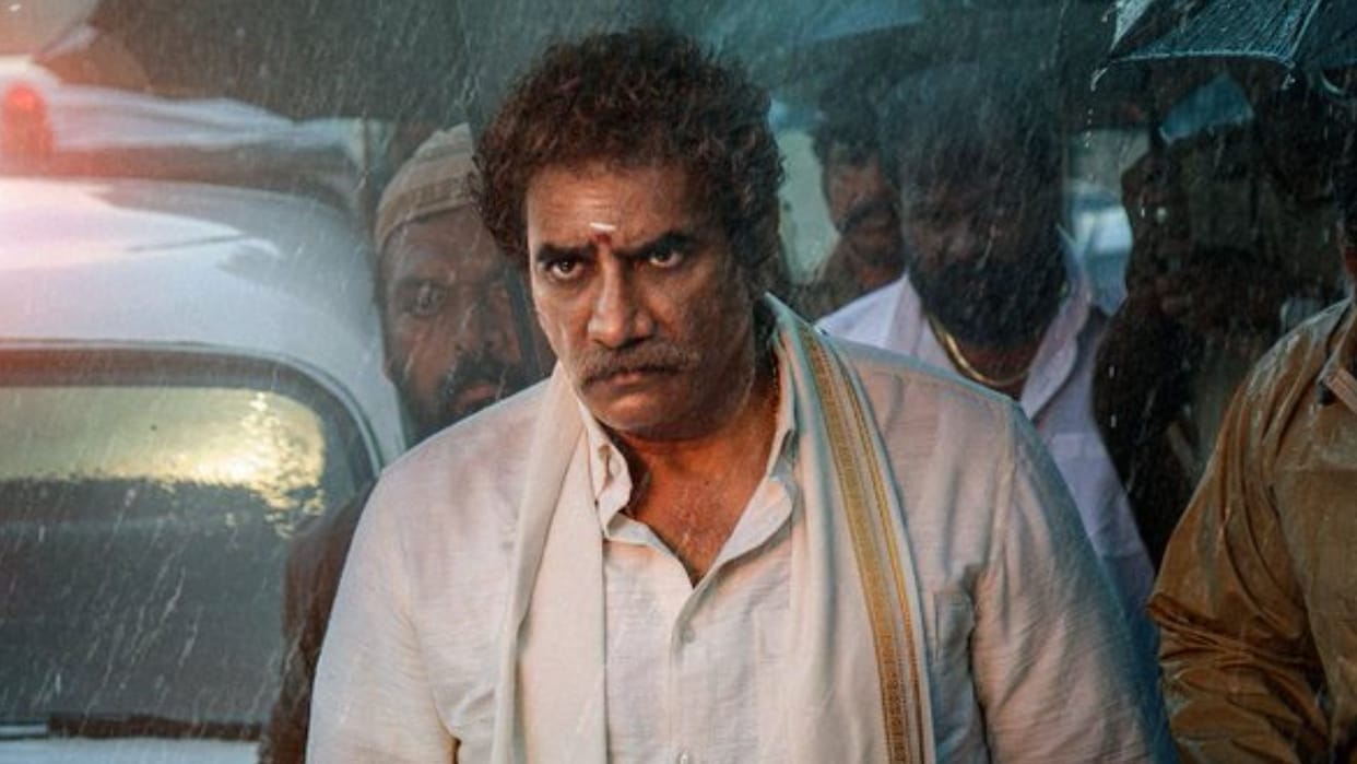 Actor ramesh rao first look revealed from allu arjun movie pushpa 2 the rule looks in a politician character