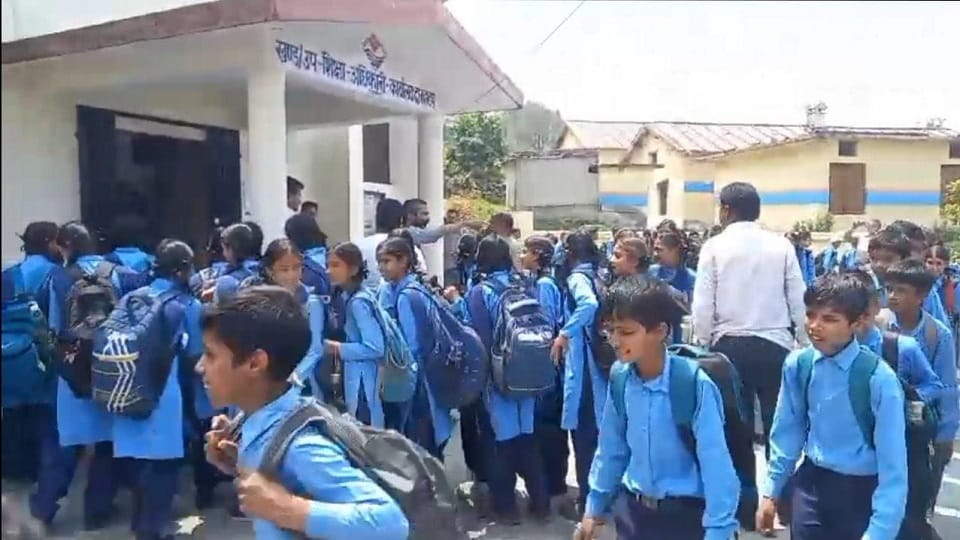 Midday meal not cooked due to lack of water in school in almora