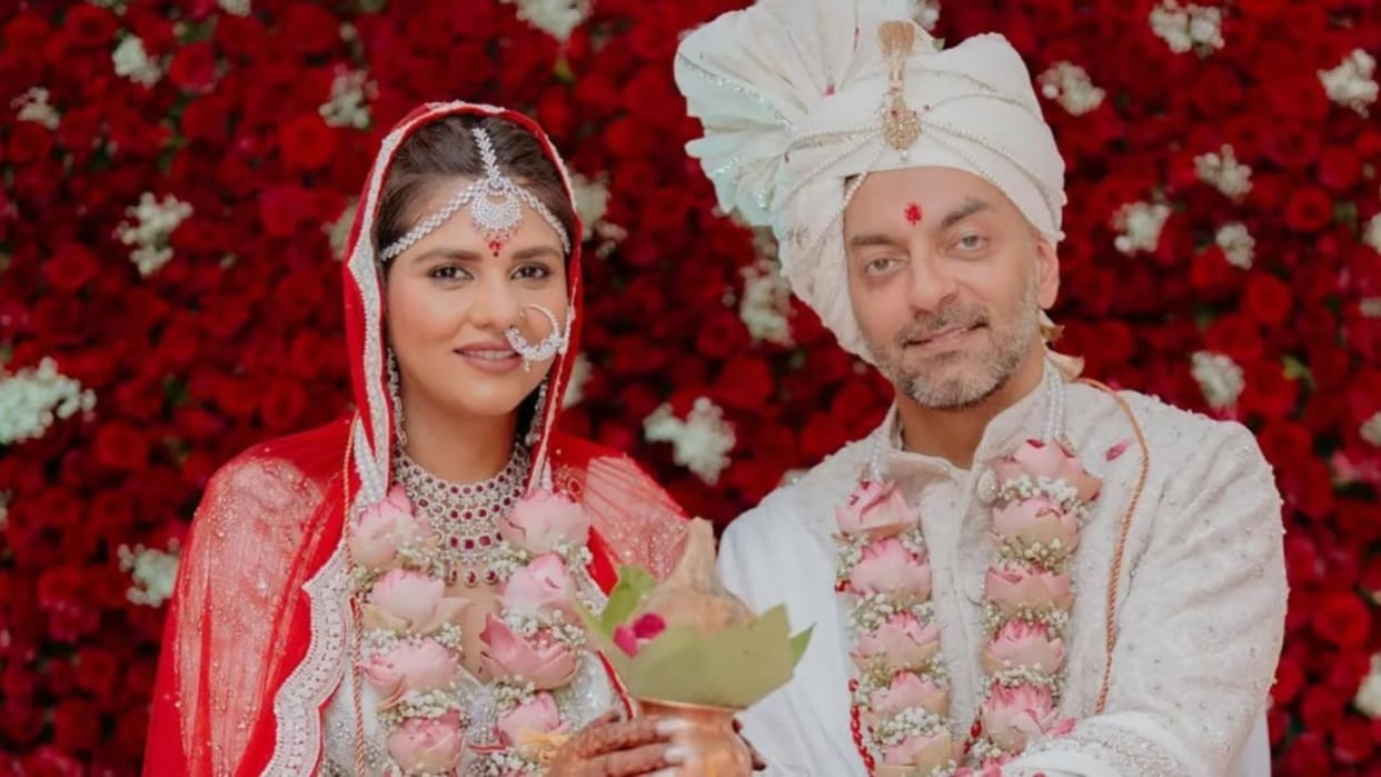 Dalljiet Kaur had torn down her wedding saree to make a sofa for her home with Nikhil Patel in Kenya reports