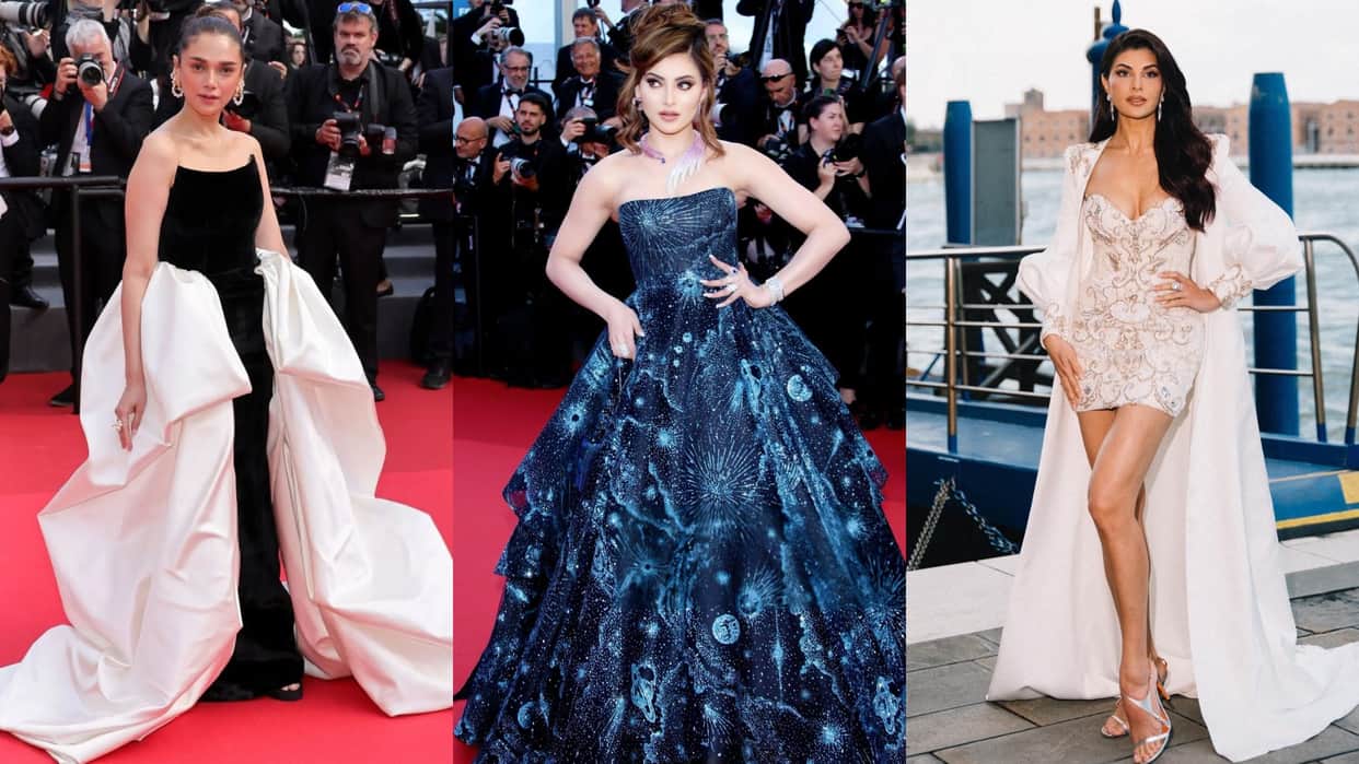 Cannes 2024 best looks in cannes aditi rao hydari to urvashi rautela
