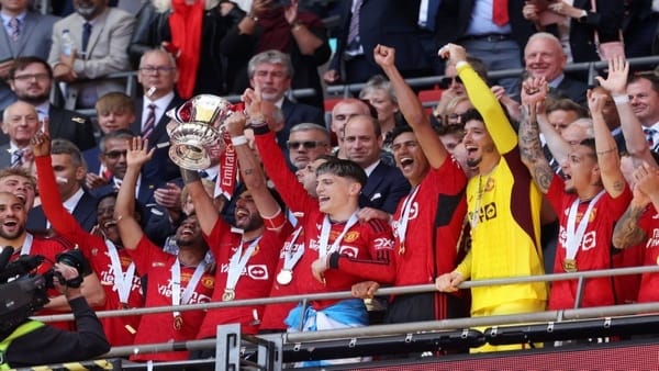 Manchester United Wins FA Cup Tournament defeated Manchester city