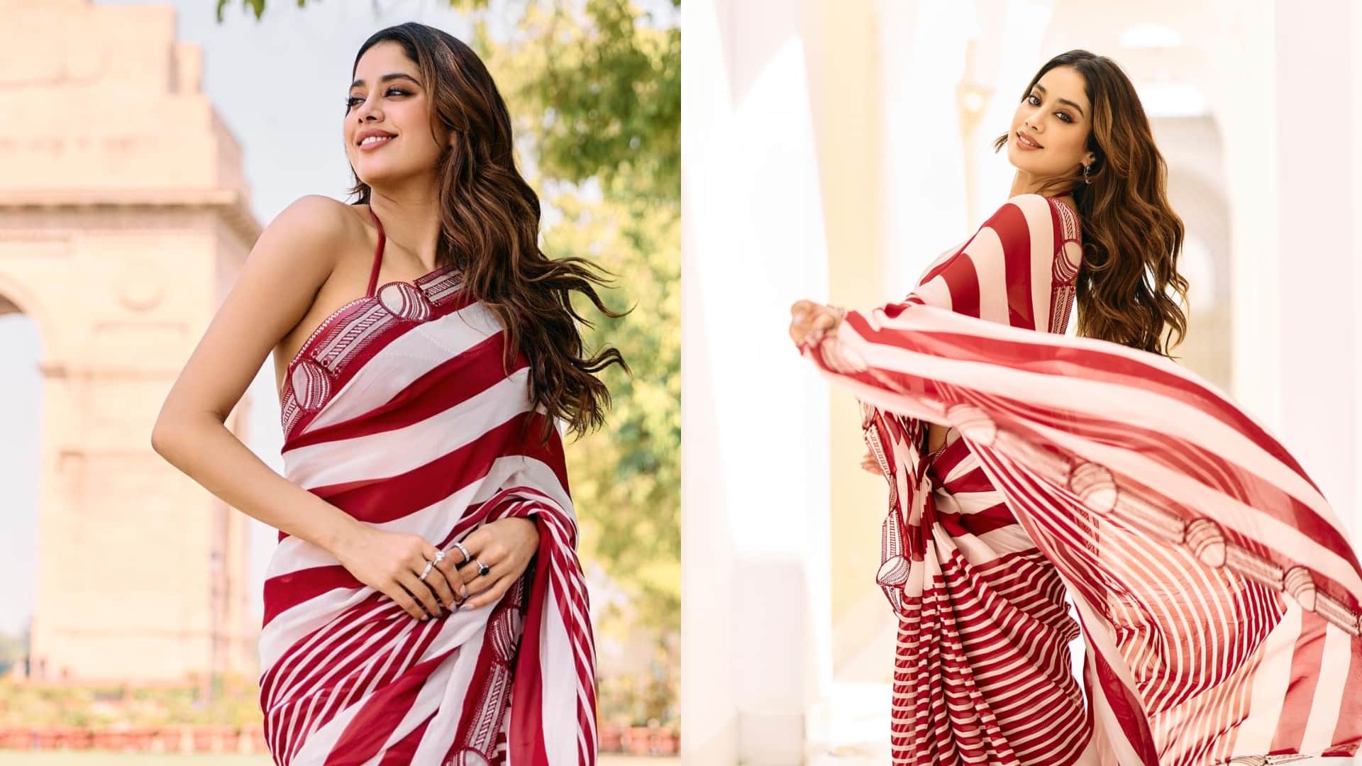 mr and mrs mahi actress Janhvi Kapoor looks inspired by cricket