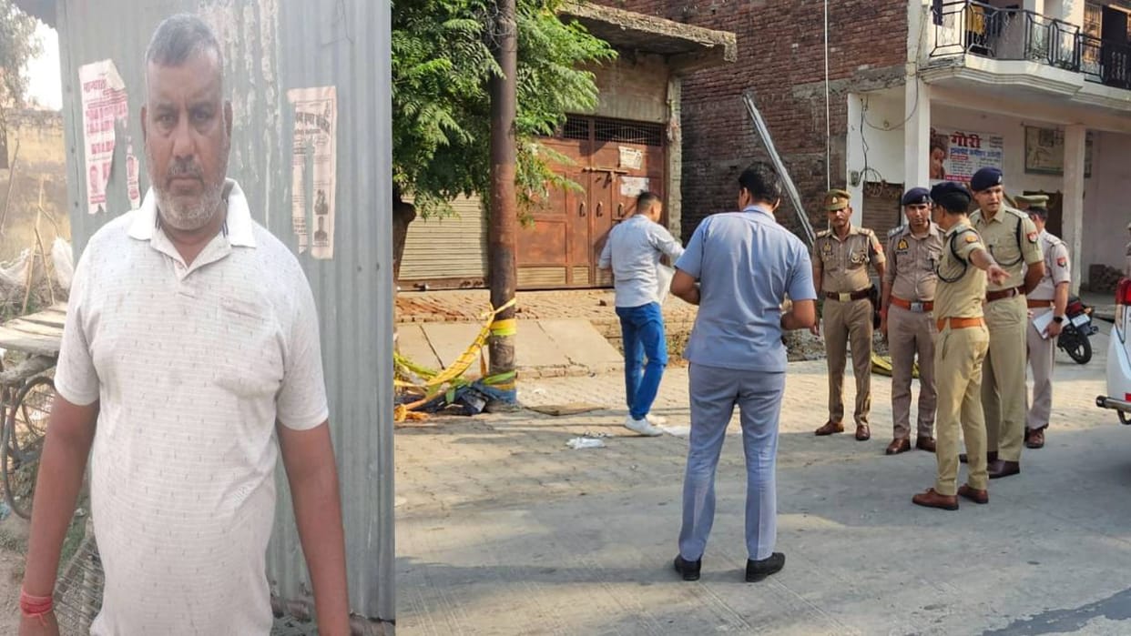 souls of shaken those who witnessed brutal murder of history-sheeter in broad daylight in Firozabad
