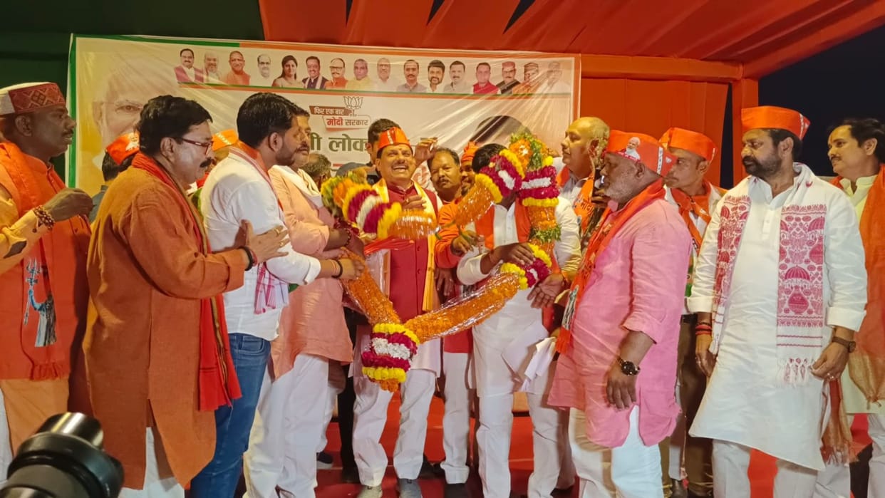 Lok Sabha Election Cm mohan yadav deputy cm brijesh pathak in varanasi for public meeting