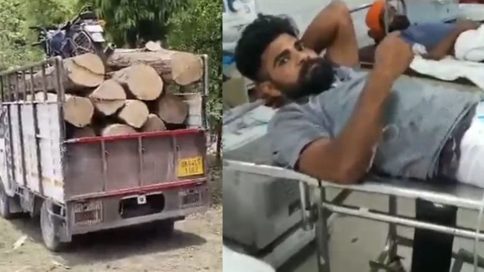 Three smugglers arrested in encounter between smugglers and forest department team in Pantnagar