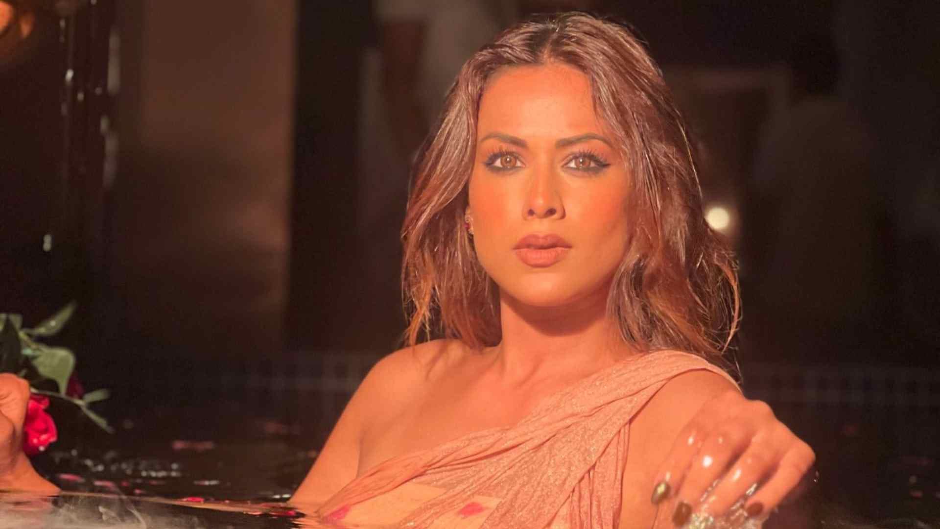 Nia Sharma spills beans on handmade Suhagan Chudail outfit for her upcoming show on COLORS