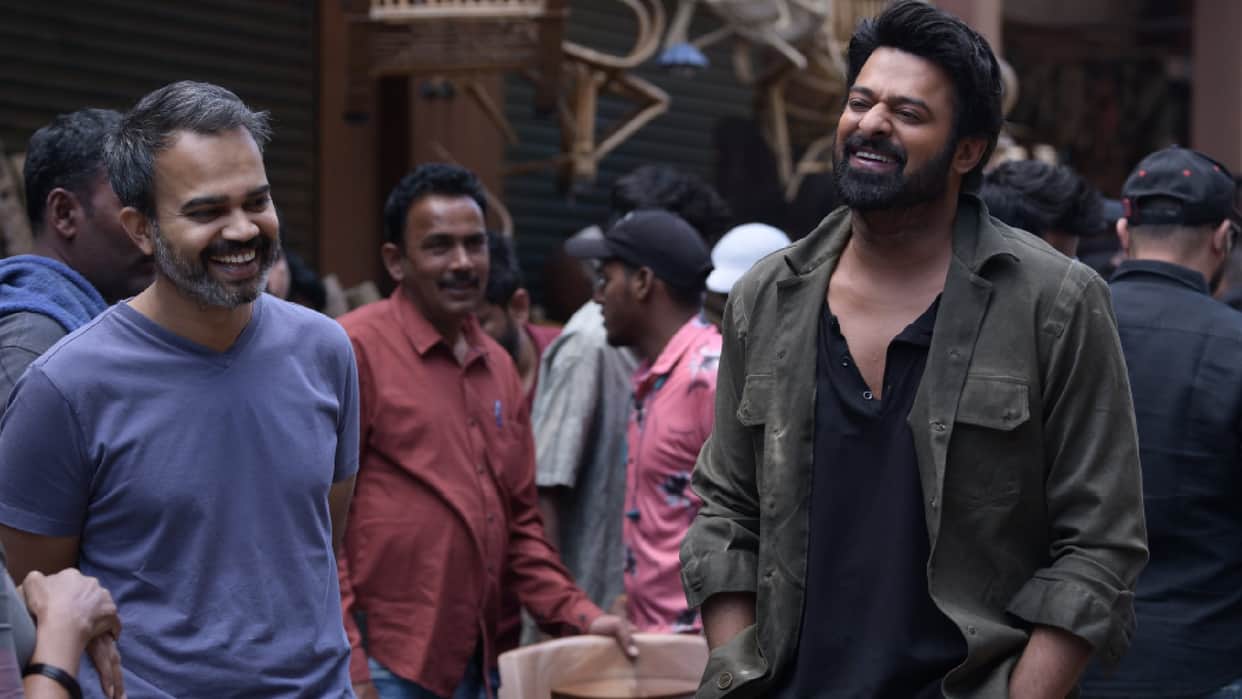 salaar 2 shouryaanga parvam will not shelved film makers shares prashanth neel prabhas cute pic from set viral