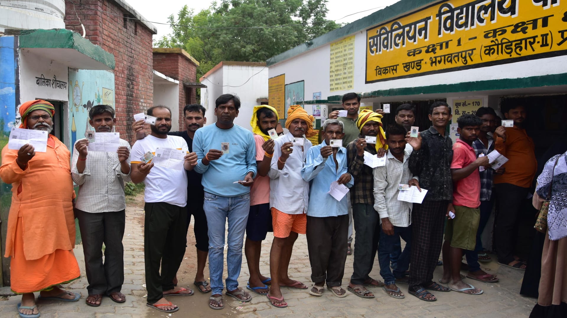 Somewhere the votes were cast on caste equation and somewhere on the issue of employment,