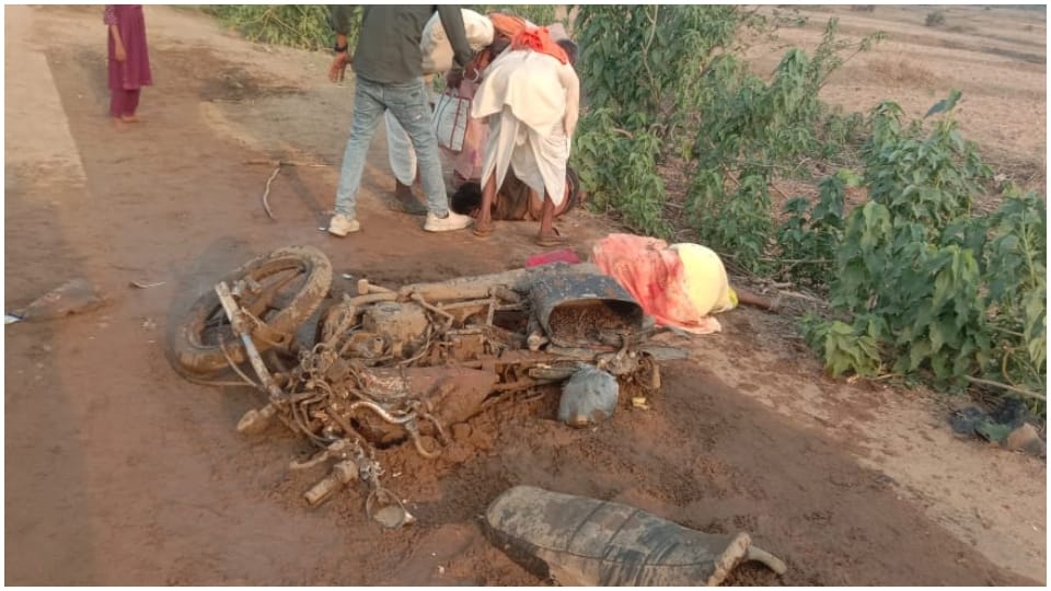 Haiwa returning after dumping sand trampled bike riders, one dead, two injured
