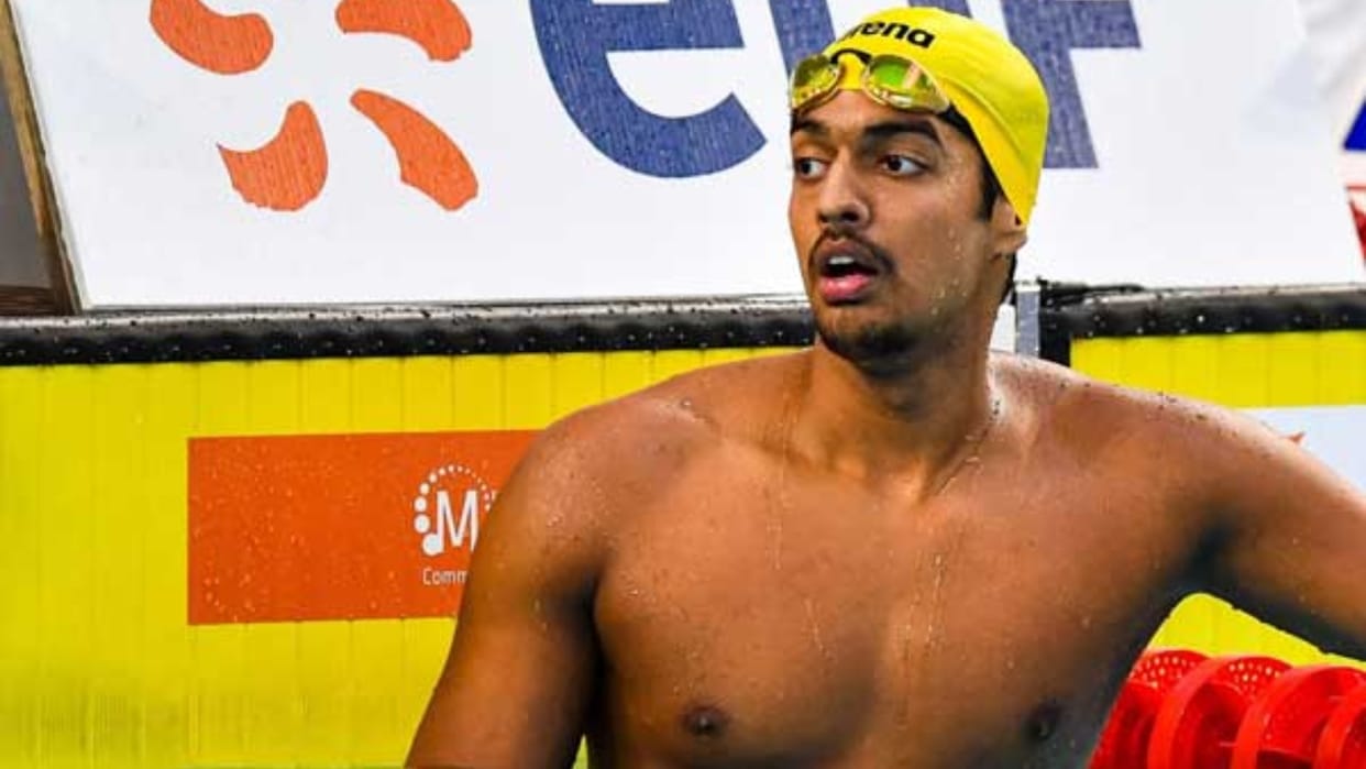 Srihari Nataraj shines in WUG, in the semi-finals of 200 meter freestyle