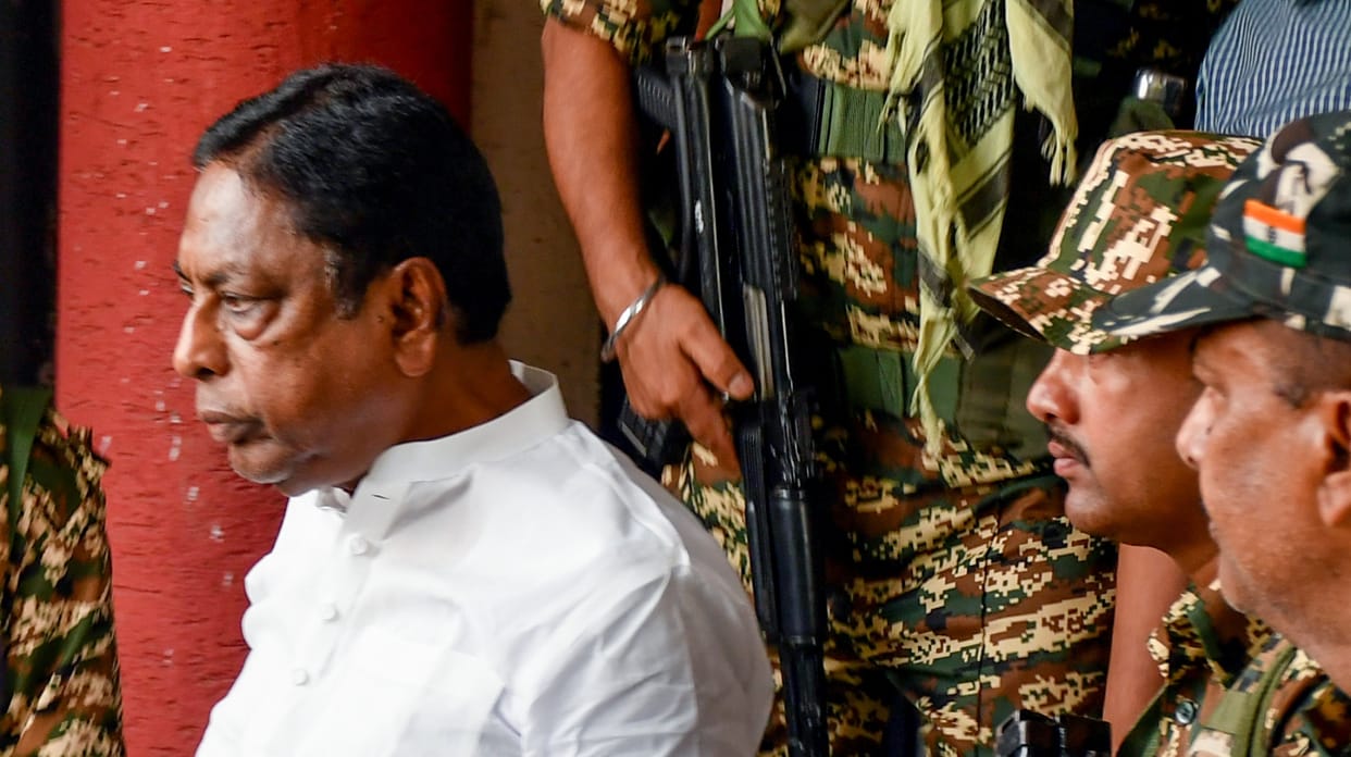 Jailed Jarkhand Minister Alamgir Alam resigns from state cabinet and also as the CLP