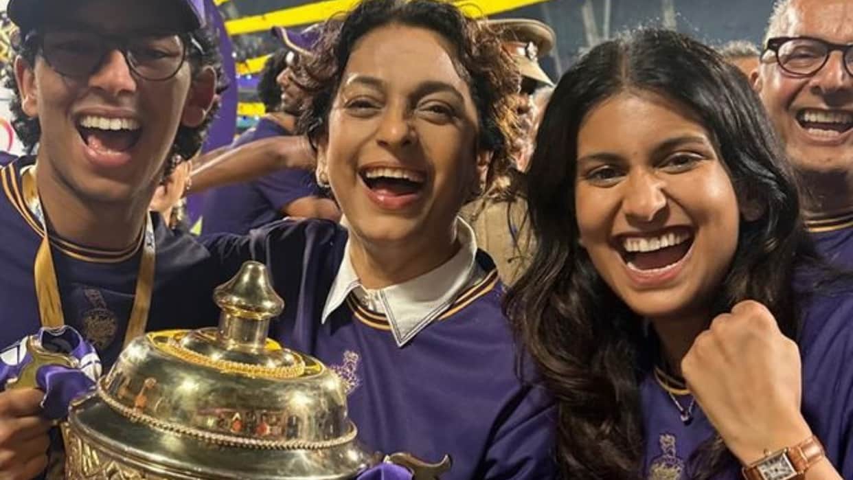 Juhi Chawla is very happy with KKR IPL 2024 Final victory said No words can describe this feeling