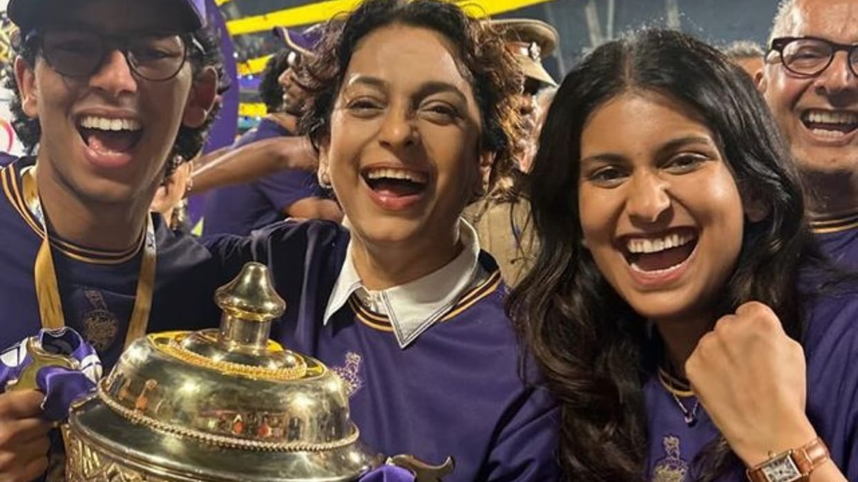 Juhi Chawla is very happy with KKR IPL 2024 Final victory said No words can describe this feeling